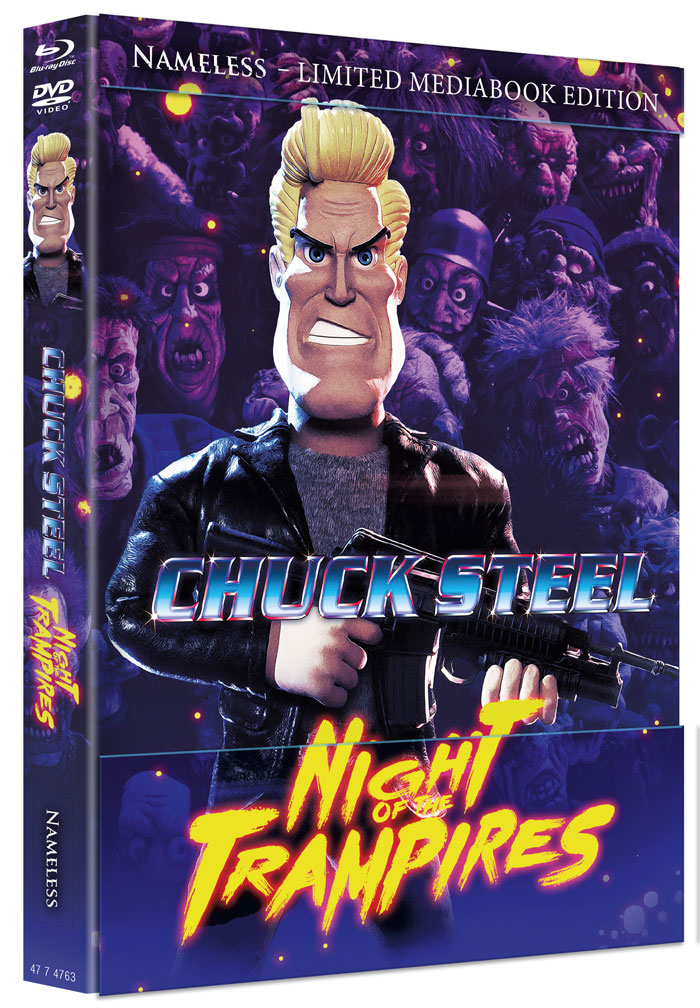 CHUCK STEEL (Blu-Ray+DVD) - Cover D - Mediabook - Limited 222 Edition