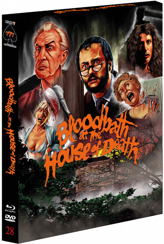 BLOODBATH AT THE HOUSE OF DEATH (Blu-Ray+DVD) - Limited 777 Edition - Uncut - Art Collection
