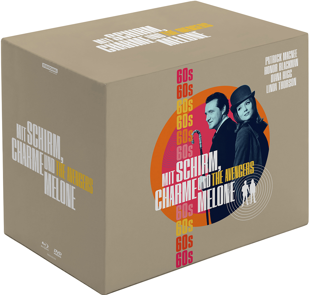 MIT SCHIRM, CHARME UND MELONE - Die 60er (23Blu-Rays+16DVDs)