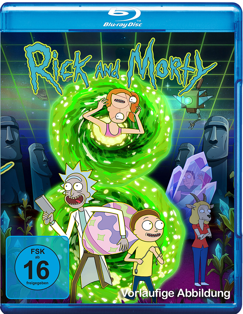 RICK AND MORTY: Die komplette 8. Staffel (Blu-Ray)
