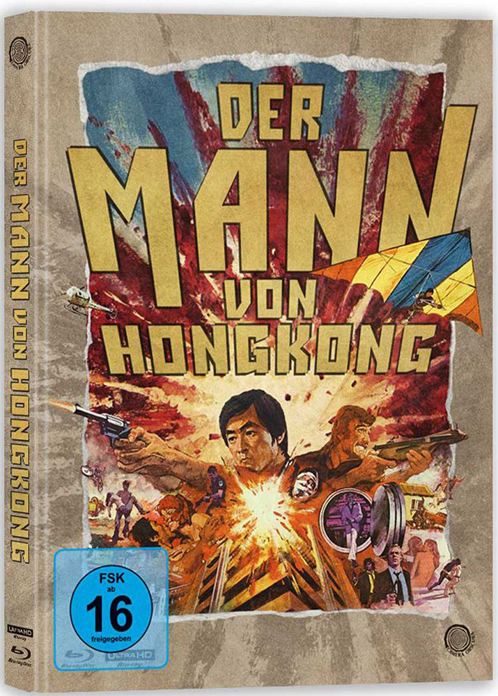 MANN VON HONGKONG, DER (THE DRAGON FLIES) (4K UHD+Blu-Ray) - Cover A - Mediabook - Limited 1250 Edition - Uncut