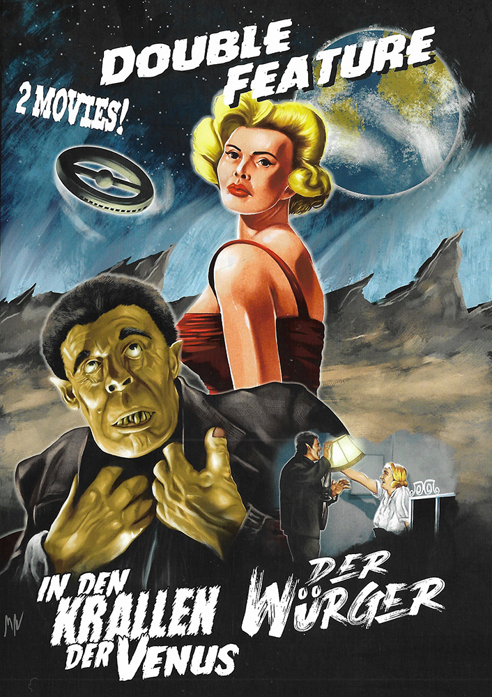 IN DEN KRALLEN DER VENUS / DER WÜRGER - Double Feature (2DVDs) - Monster Creatures Vol.5