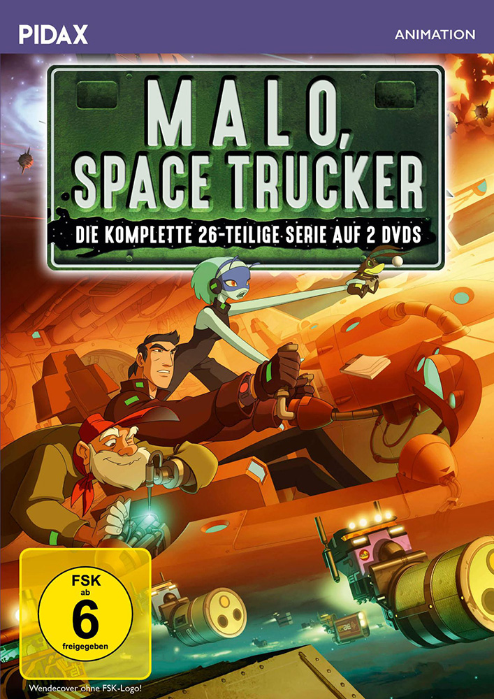 MALO, SPACE TRUCKER - Die komplette Serie (2DVD)