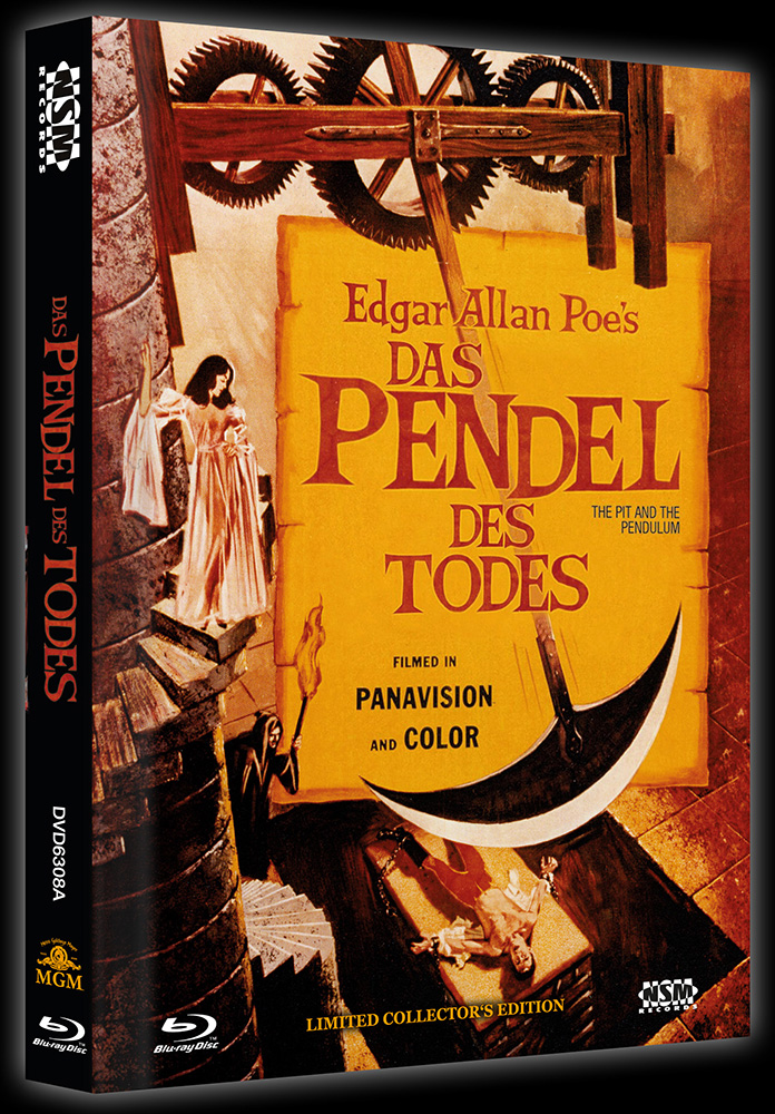 PENDEL DES TODES, DAS (Blu-Ray+DVD) - Cover A - Mediabook - B-Ware ohne Limitierungsnummer!