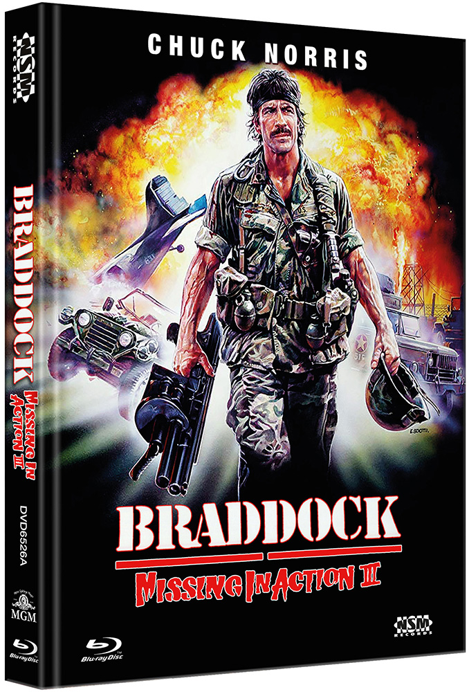 Missing in Action 3 : Braddock - Cover A - Mediabook 222/666