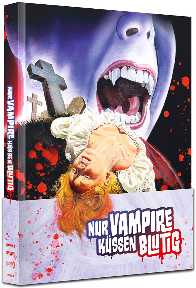 NUR VAMPIRE KÜSSEN BLUTIG (Blu-Ray+DVD) - Mediabook (Wattiert) - Limited 222 Edition