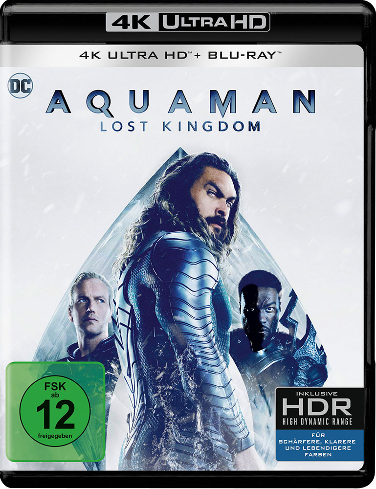 AQUAMAN: LOST KINGDOM (4K UHD+Blu-Ray)