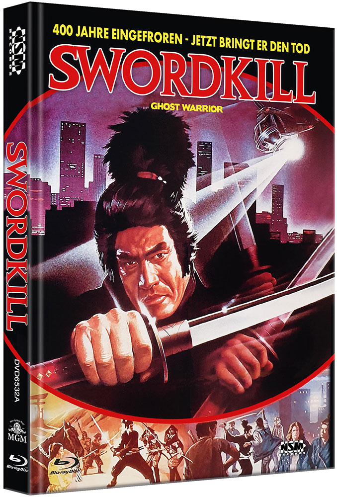 SWORDKILL (GHOST WARRIOR) (Blu-Ray+DVD) - Cover A - Mediabook - Limited 333 Edition