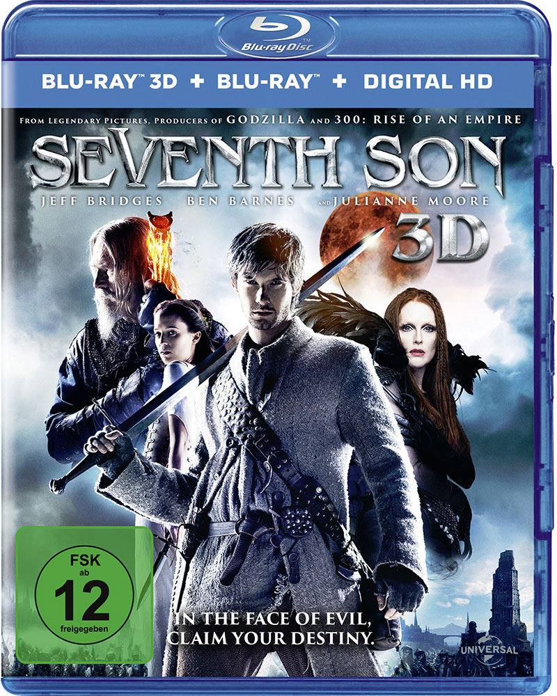 SEVENTH SON (Blu-Ray 3D+Blu-Ray) (2Discs) - 2D & 3D Version