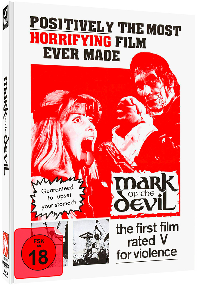 HEXEN BIS AUFS BLUT GEQUÄLT (4K UHD+3Blu-Rays) - Cover D - Mediabook - Limited 555 Edition
