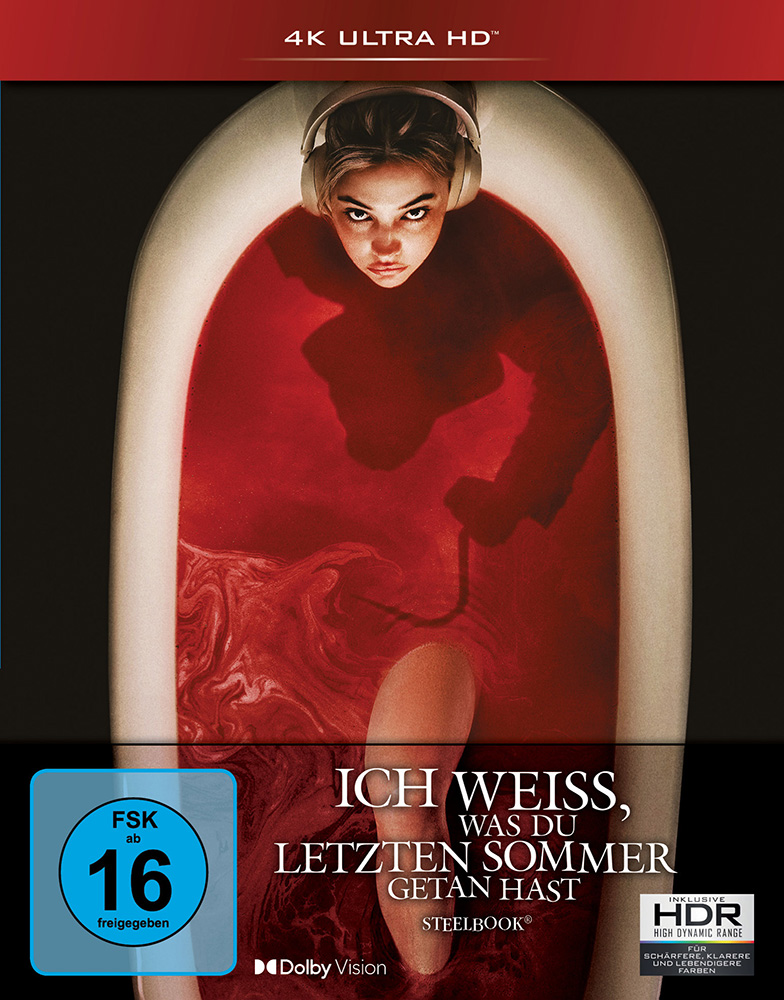 ICH WEISS, WAS DU LETZTEN SOMMER GETAN HAST (2025) (4K UHD+Blu-Ray) - Steelbook - Limited Edition