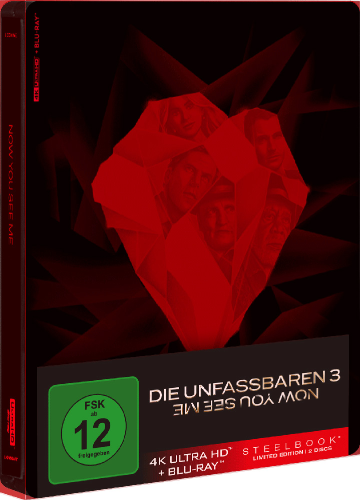 xUNFASSBAREN 3, DIE - NOW YOU SEE ME (4K UHD+Blu-Ray) - Limited SteelBook Edition