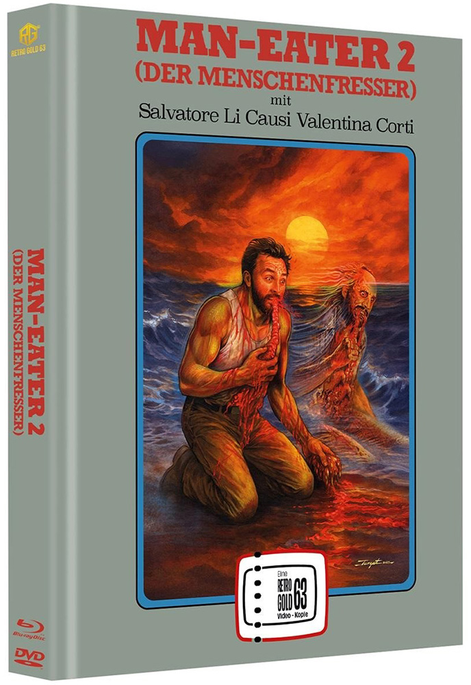 ANTROPOPHAGUS LEGACY (Blu-Ray+DVD) - Cover D - Mediabook - Limited 250 Edition