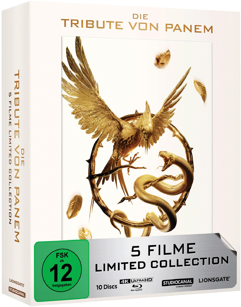 TRIBUTE VON PANEM, DIE - 5 Filme Limited Collection(4K UHD+Blu-Ray) (10Discs)
