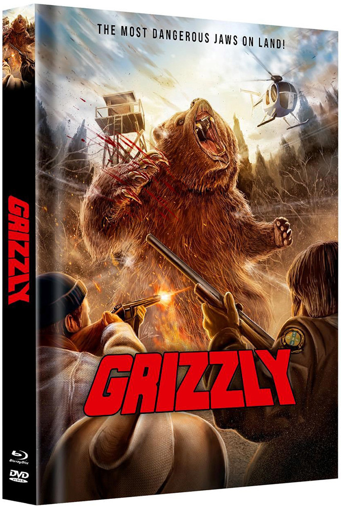 GRIZZLY (Blu-Ray+DVD) - Cover A - Mediabook - Limited 333 Edition