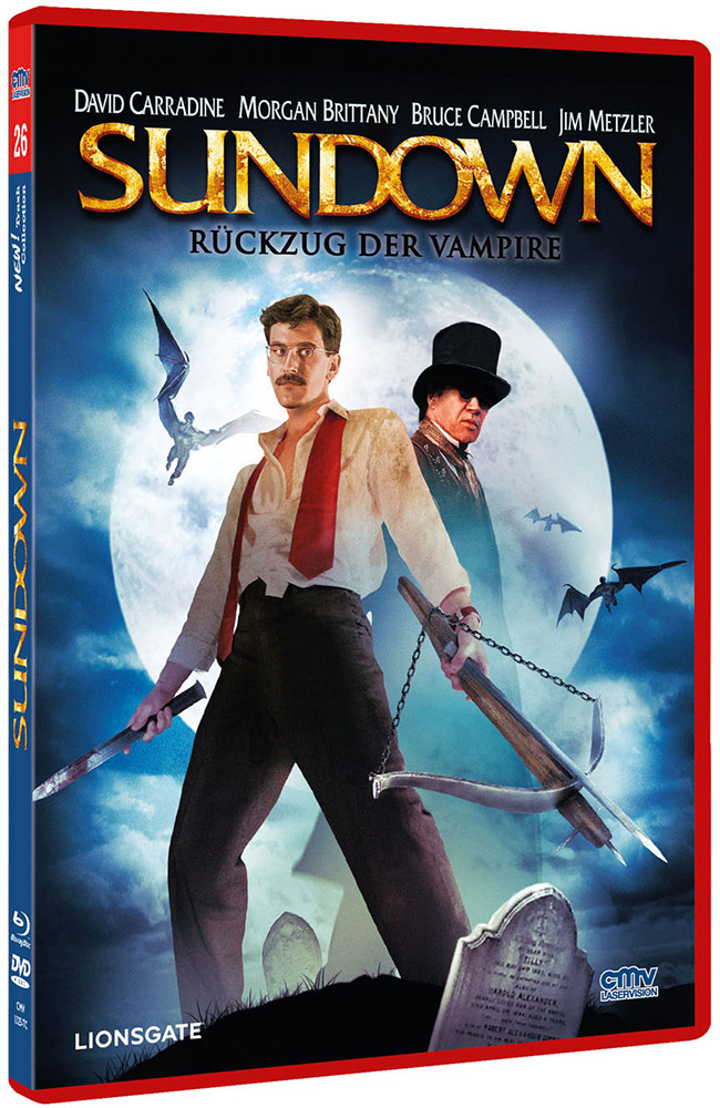 SUNDOWN - RÜCKZUG DER VAMPIRE (Blu-Ray+DVD) - The NEW! Trash Collection 26 - Uncut