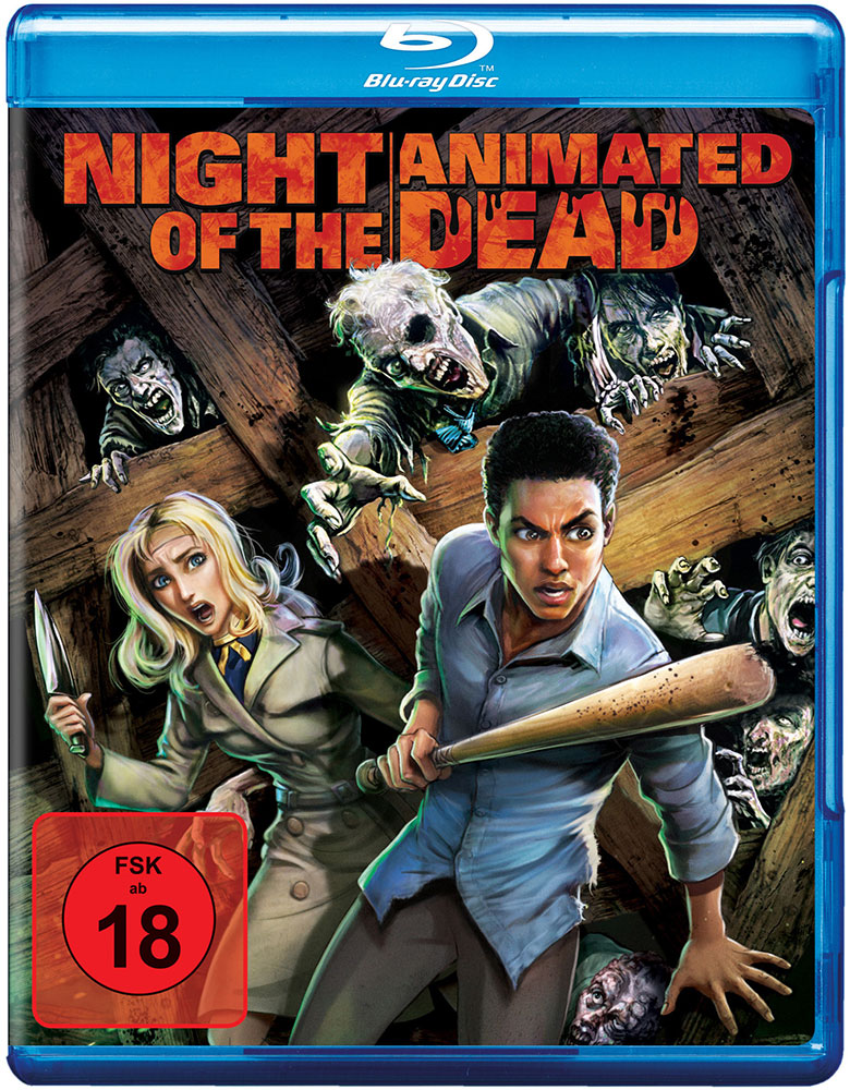 NIGHT OF THE ANIMATED DEAD (Blu-Ray) - Uncut