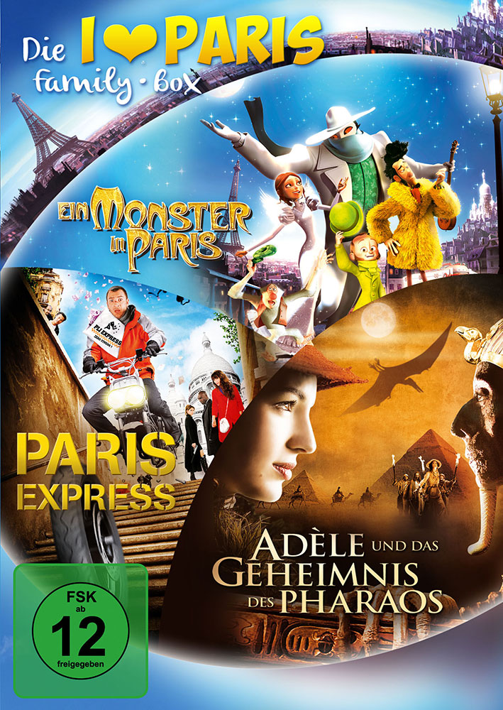 LUC BESSON PARIS BOX (3DVD)