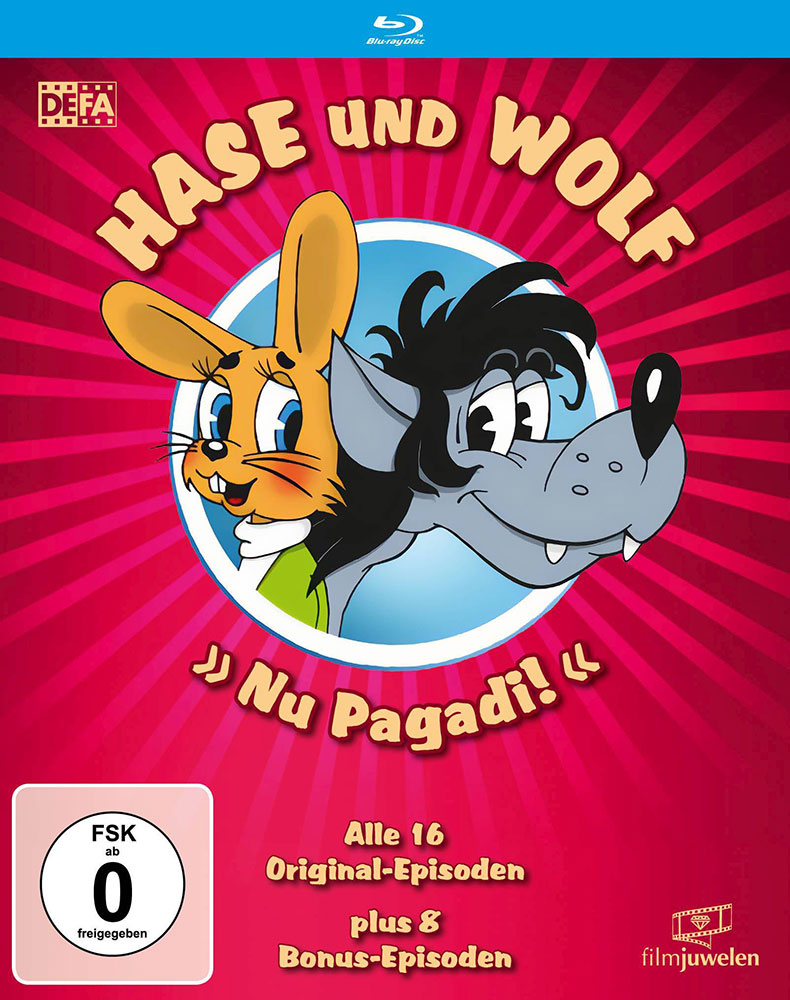 HASE UND WOLF (NU PAGADI! / NA WARTE) (Blu-Ray) (2Discs) - alle 16 Original-Episoden plus 8 Bonus-Episoden