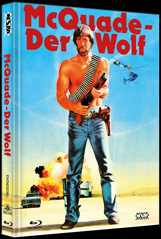 McQuade - Der Wolf (BD+DVD) - B - Mediabook 222/555