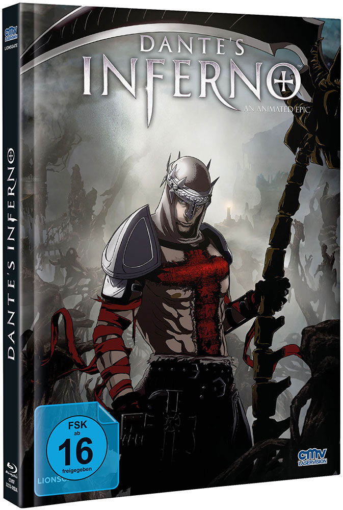 DANTES INFERNO (Blu-Ray+DVD) - Cover B - Mediabook - Limited 333 Edition