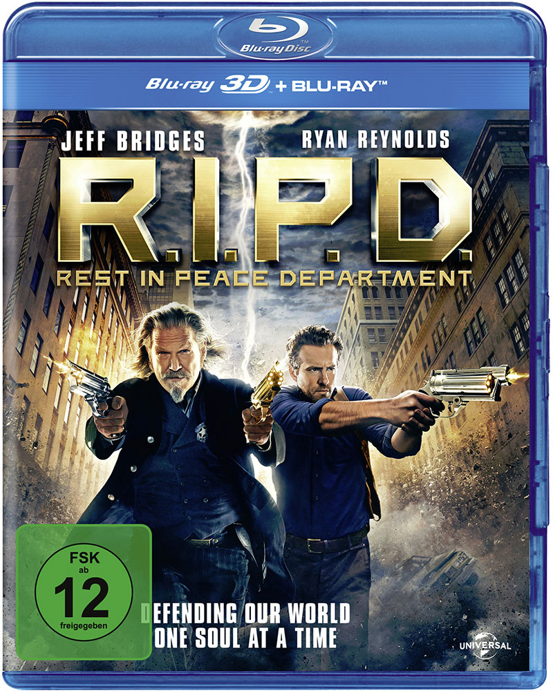 R.I.P.D. - REST IN PEACE DEPARTMENT (Blu-Ray 3D) - 2D & 3D Version