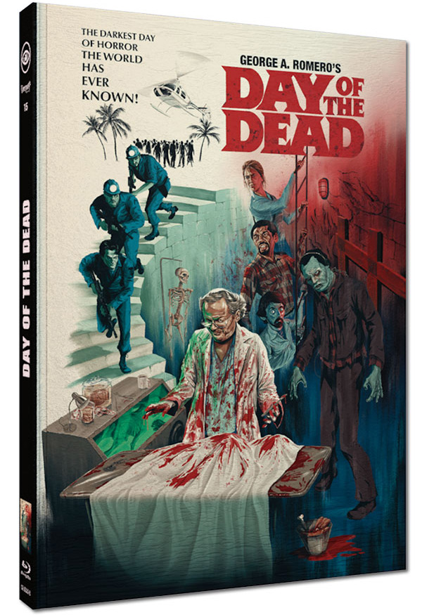 DAY OF THE DEAD (4K UHD+2Blu-Rays) - Cover B - Mediabook - Limited Edition - Uncut DAY OF THE DEAD (4K UHD+2Blu-Rays) - Cover B - Mediabook - Limited Edition - Uncut