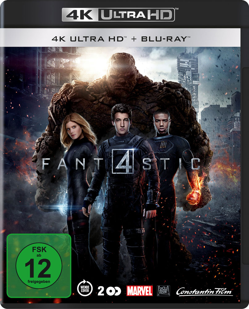 FANTASTIC FOUR (2015) (4K UHD+Blu-Ray)