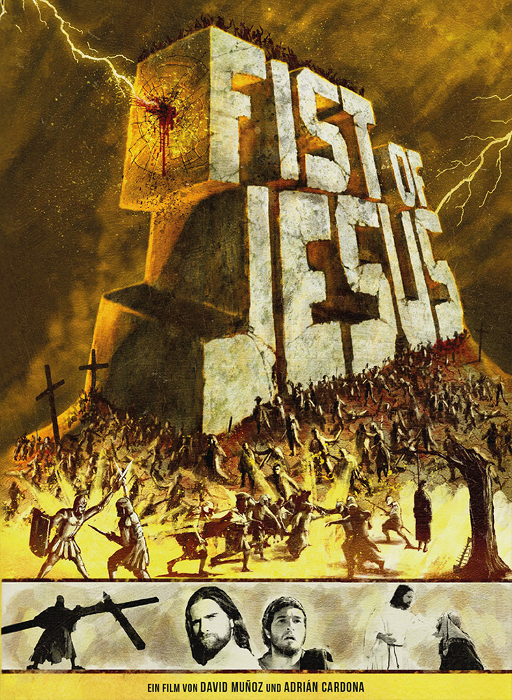 FIST OF JESUS [Kurzfilm] (Blu-Ray+DVD) - Cover B - Mediabook - Cover B - Mediabook - Limited 111 Edition
