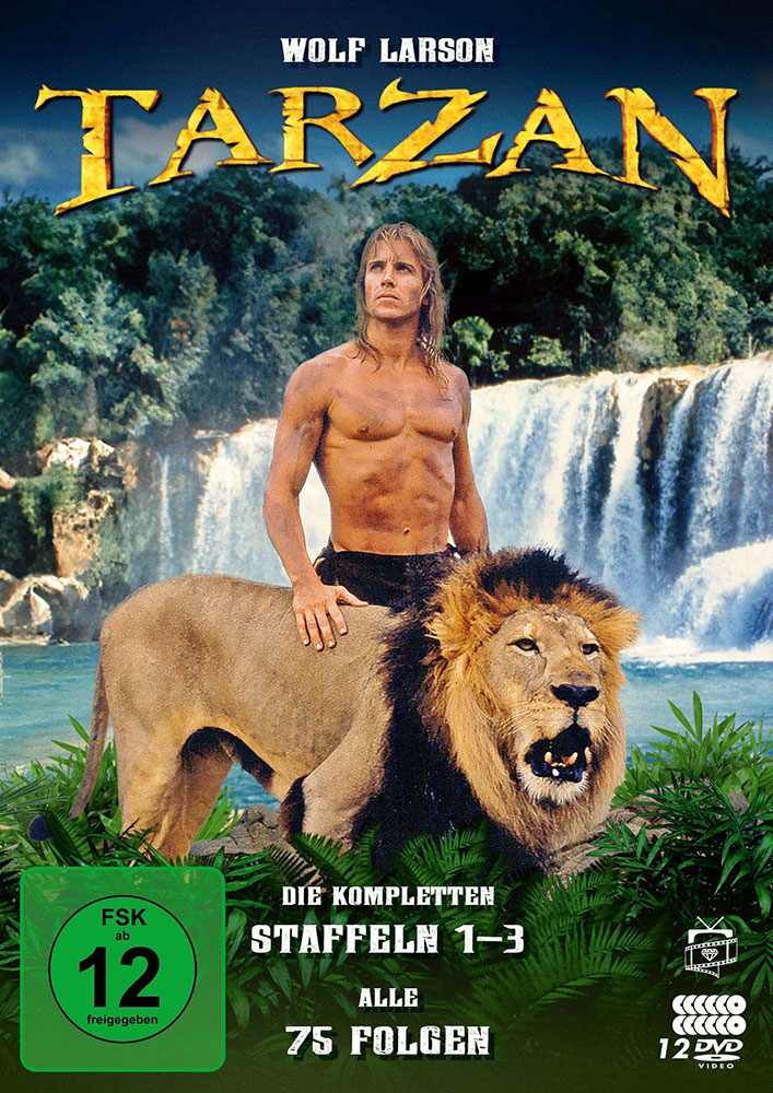 TARZAN - Die komplette Serie (12DVDs) - alle 75 Folgen