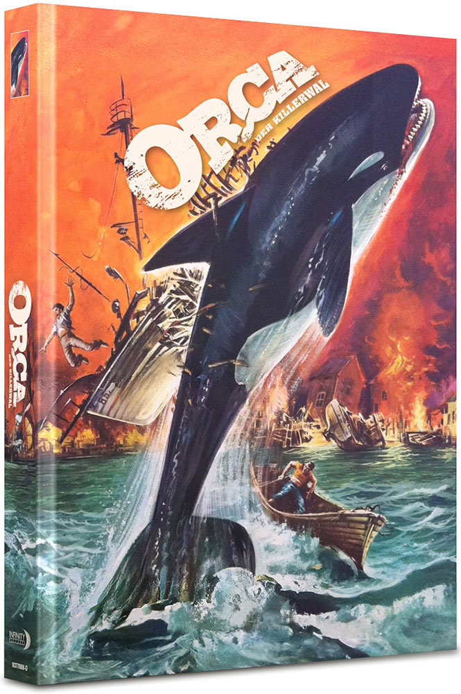 ORCA - DER KILLERWAL (Blu-Ray+DVD) - Cover D - Mediabook - Limited 222 Edition