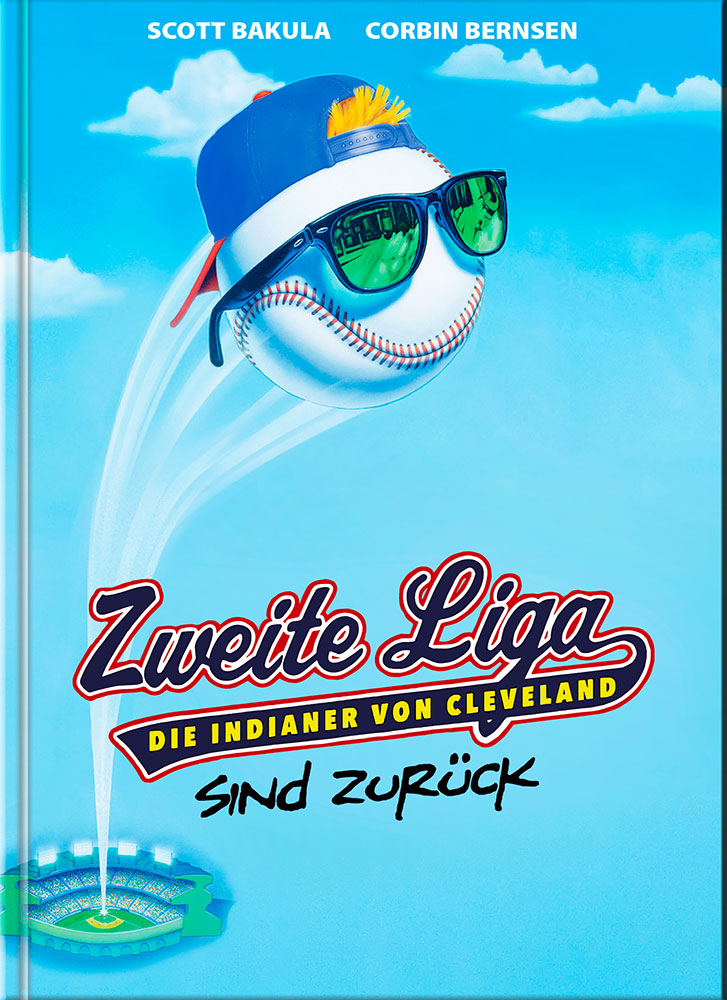 INDIANER VON CLEVELAND 3, DIE: ZWEITE LIGA - DIE INDIANER VON CLEVELAND SIND ZURÜCK (Blu-Ray+DVD) - Cover A - Mediabook - Limited 333 Edition - Uncut