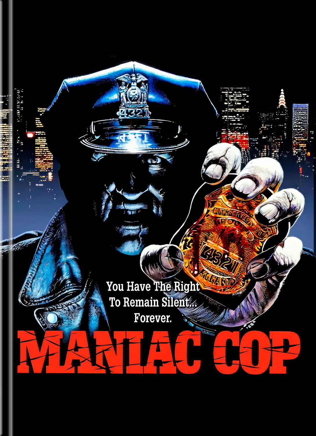 MANIAC COP 1 (4K UHD+Blu-Ray) - Cover A - Mediabook - Limited Edition - Uncut