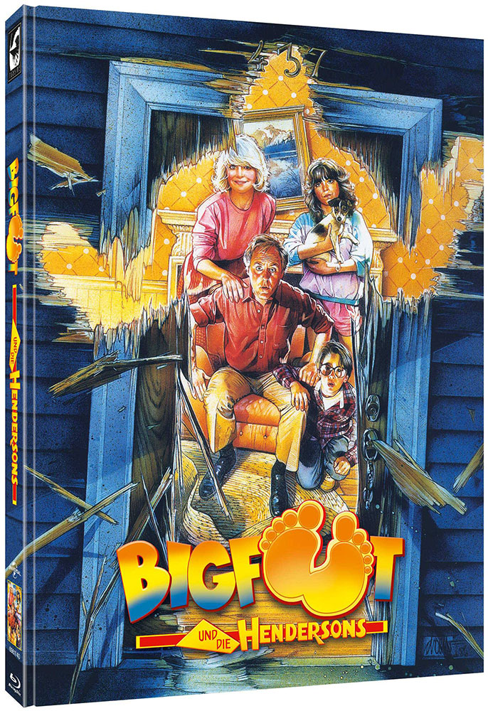 BIGFOOT UND DIE HENDERSONS (Blu-Ray+DVD) - Cover B - Mediabook - Limited 333 Edition