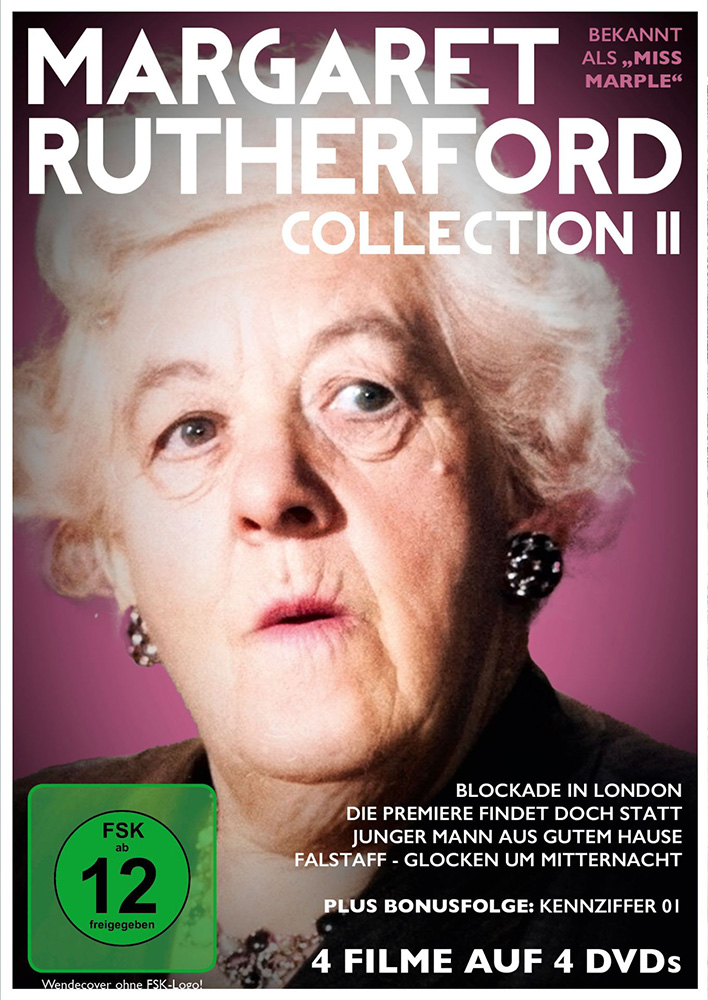 MARGARET RUTHERFORD COLLECTION - Vol. 2 (4DVDs)
