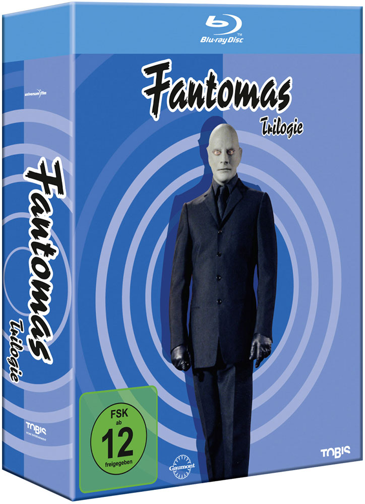 LOUIS DE FUNES - FANTOMAS TRILOGIE (Blu-Ray) (3Discs)