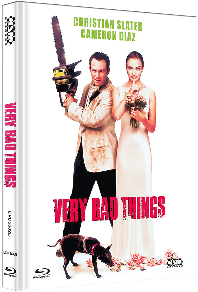 VERY BAD THINGS (Blu-Ray+DVD) - Cover B - Mediabook - Limited 333 Edition - Uncut