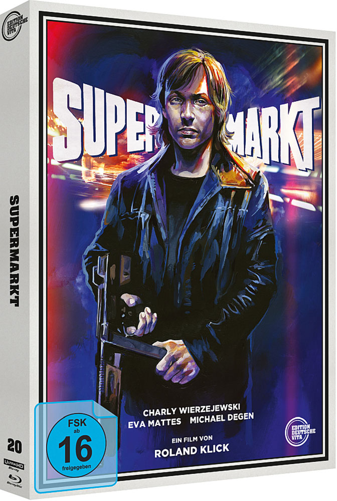 SUPERMARKT (4K UHD+Blu-Ray) - Cover B - Edition Deutsche Vita # 20 - Digipak - Limited 1000 Edition