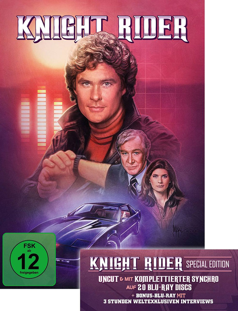 KNIGHT RIDER - Die komplette Serie (Blu-Ray) (20Discs) - Special Edition