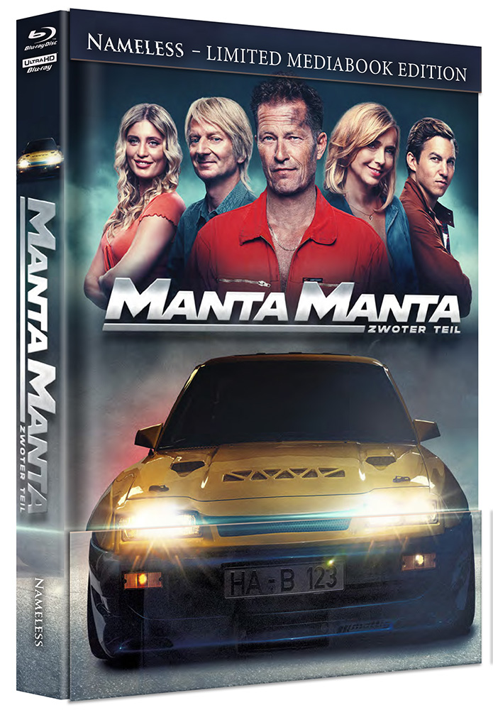 MANTA MANTA - ZWOTER TEIL (4K UHD+Blu-Ray) - Cover A - Mediabook - Limited 222 Edition