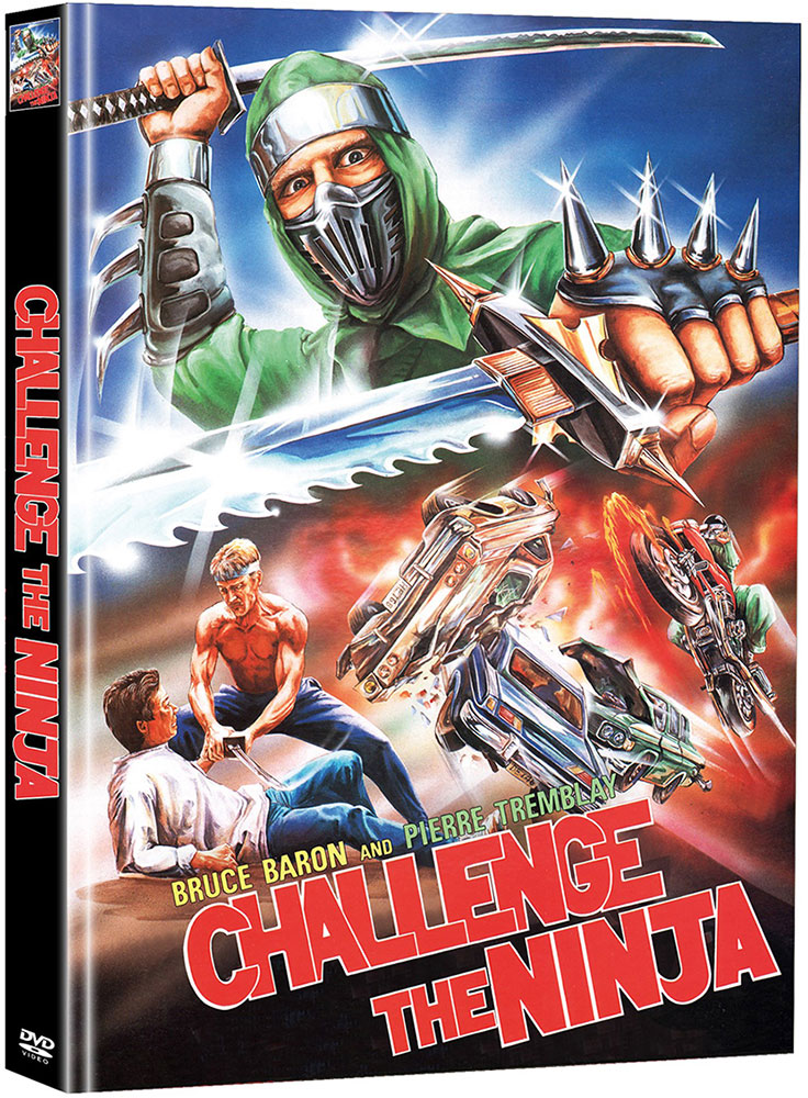 HERAUSFORDERUNG DER NINJA, DIE (2DVD) - Cover B - Mediabook - Limited 144 Edition