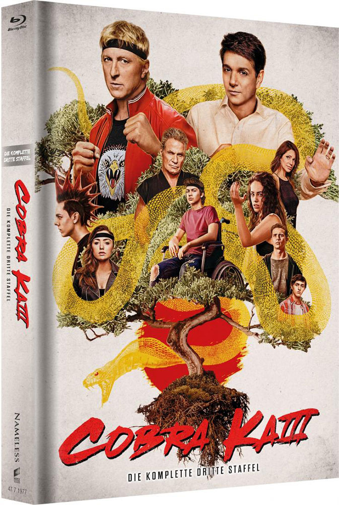 COBRA KAI - Season 3 (2Blu-Ray+2DVD) - Cover A - Mediabook - Limited 444 Edition