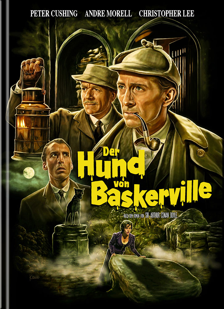 HUND VON BASKERVILLE, DER (1959) (Blu-Ray+DVD) - Cover C - Mediabook - Limited 444 Edition - Remastered