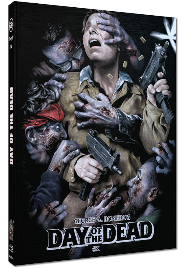 DAY OF THE DEAD (4K UHD+2Blu-Rays) - Cover A - Mediabook - Limited Edition - Uncut DAY OF THE DEAD (4K UHD+2Blu-Rays) - Cover A - Mediabook - Limited Edition - Uncut