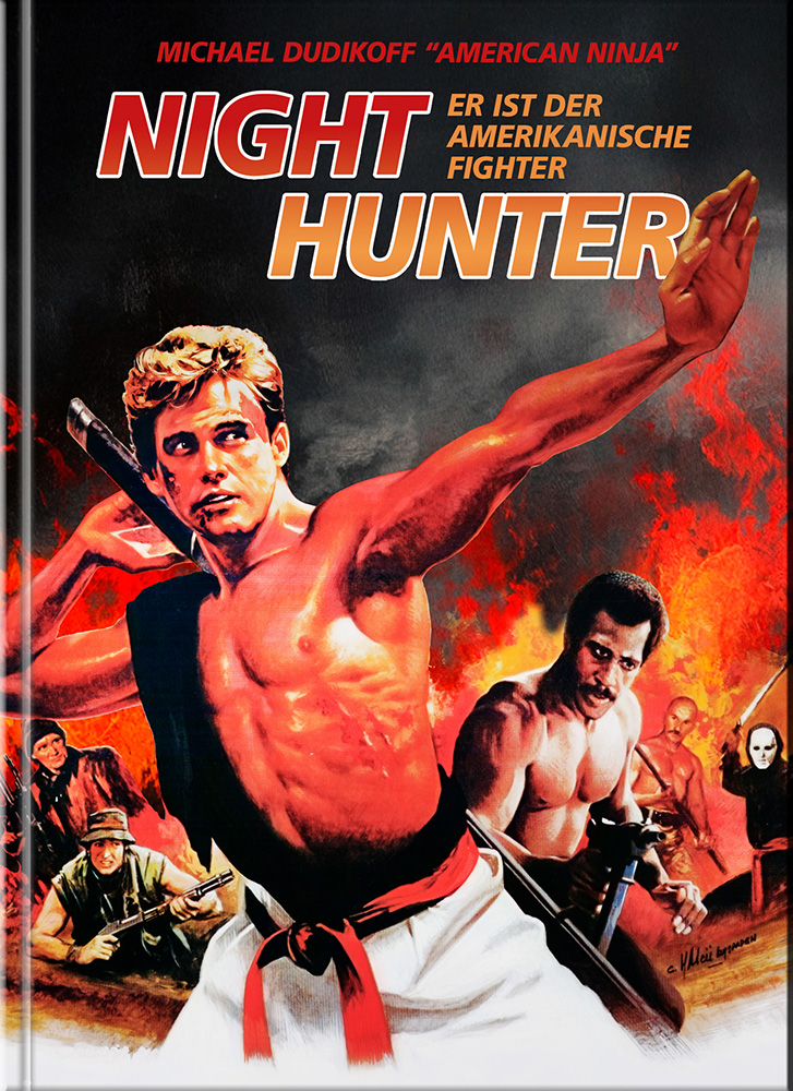 NIGHT HUNTER (Blu-Ray+2DVDs) - Cover C - Mediabook - Limited 111 Edition - Uncut