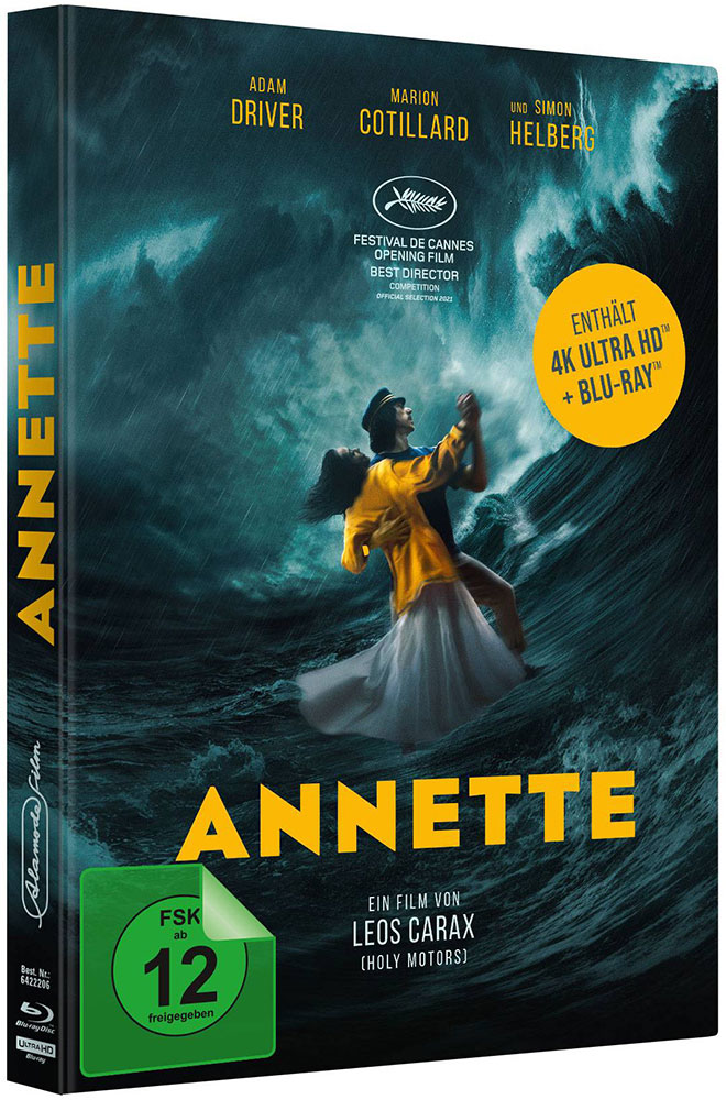 ANNETTE (4K UHD+Blu-Ray) - Limited Mediabook Edition