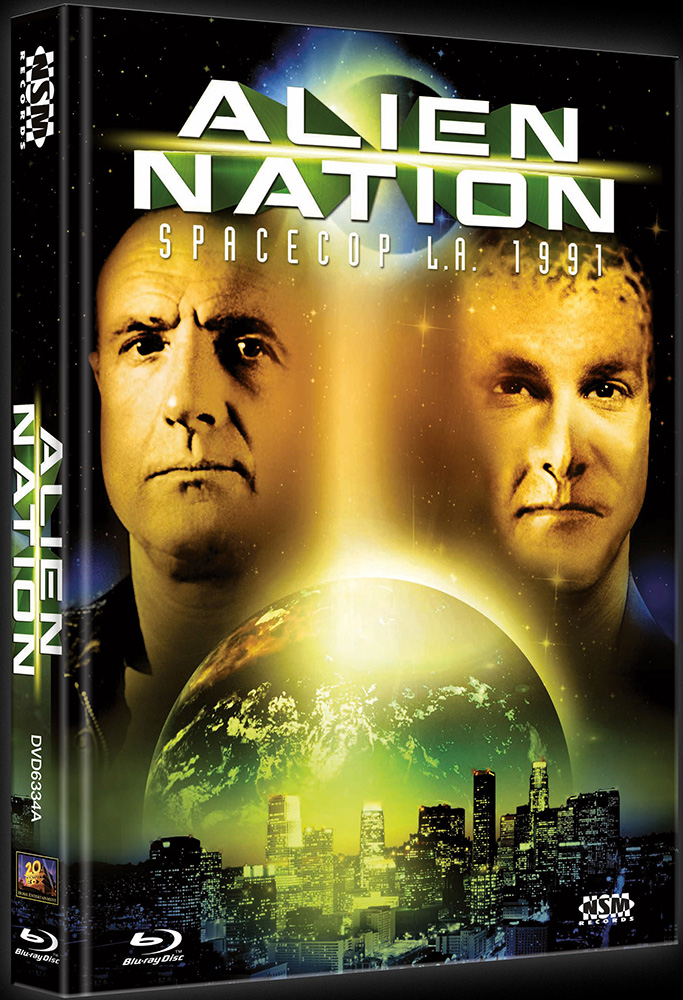 ALIEN NATION - SPACECOP L.A. 1991 (Blu-Ray+DVD) - Cover A - Mediabook - B-Ware ohne Limitierungsnummer!