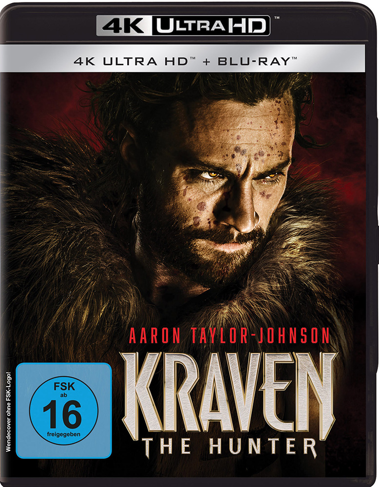 KRAVEN THE HUNTER (4K-UHD+Blu-Ray)