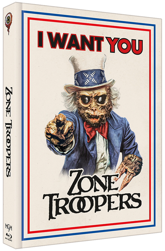 ZONE TROOPERS (Blu-Ray+DVD) - Cover C - Mediabook - Limited 222 Edition