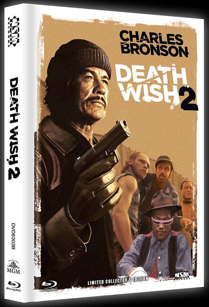 Death Wish 2 - Unrated - B - Mediabook 009/777